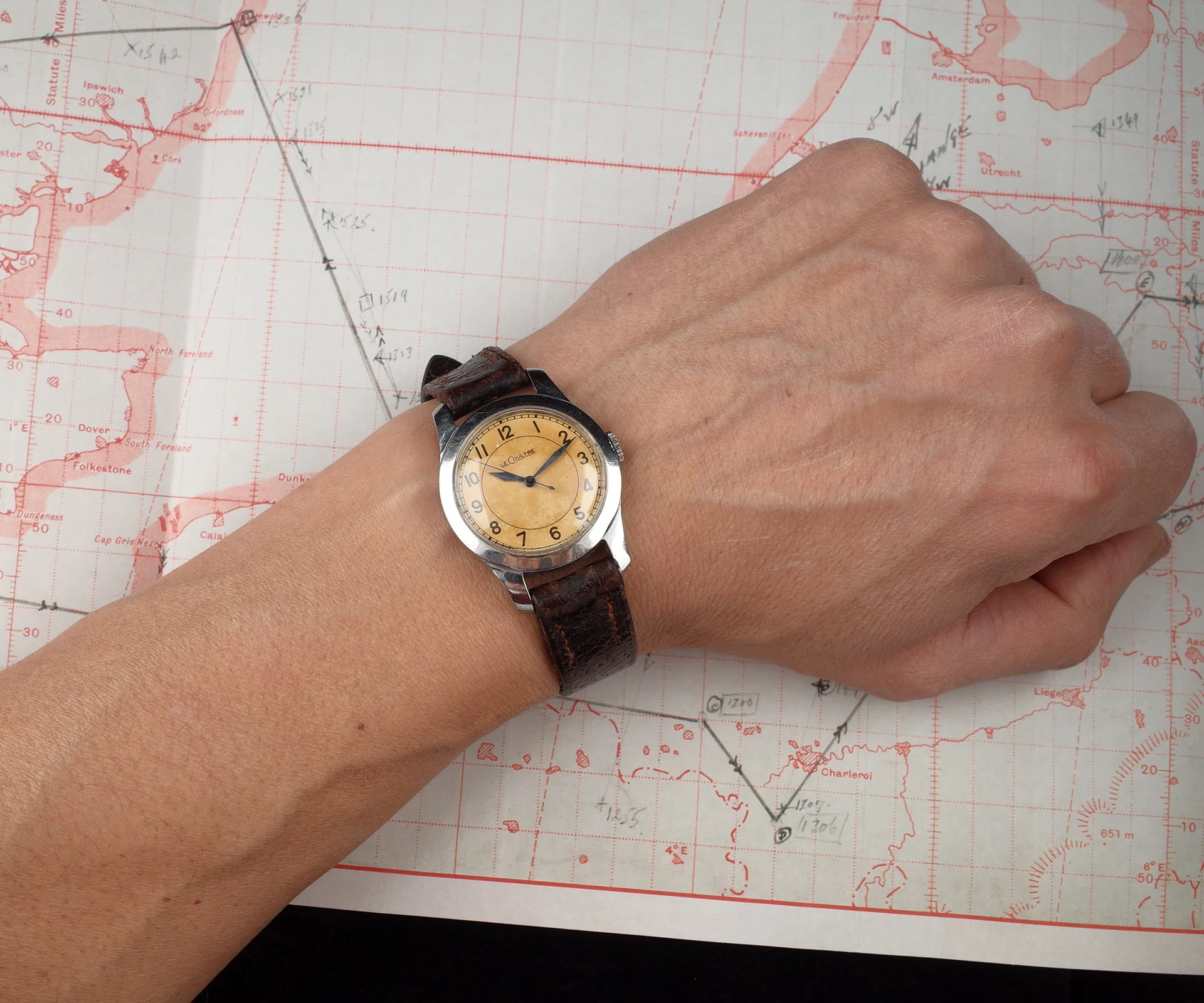 Jaeger LeCoultre 6b/159 steel case (1942) - Image 13