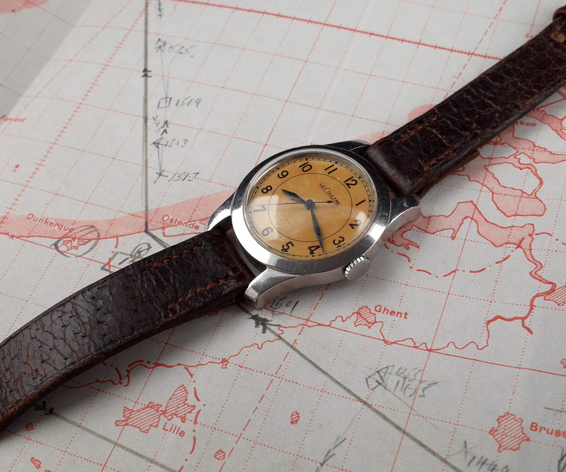 Jaeger LeCoultre 6b/159 steel case (1942) - Image 4
