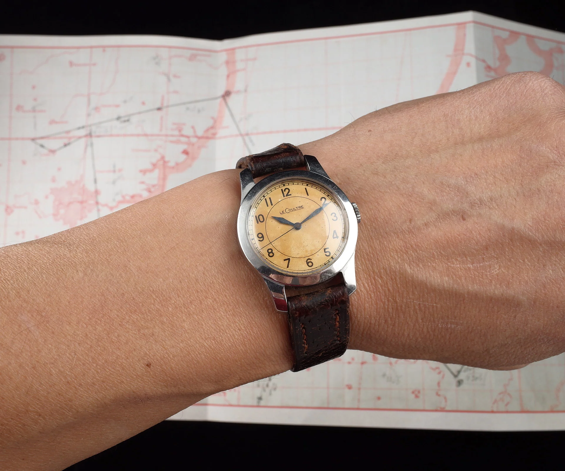 Jaeger LeCoultre 6b/159 steel case (1942) - Image 6