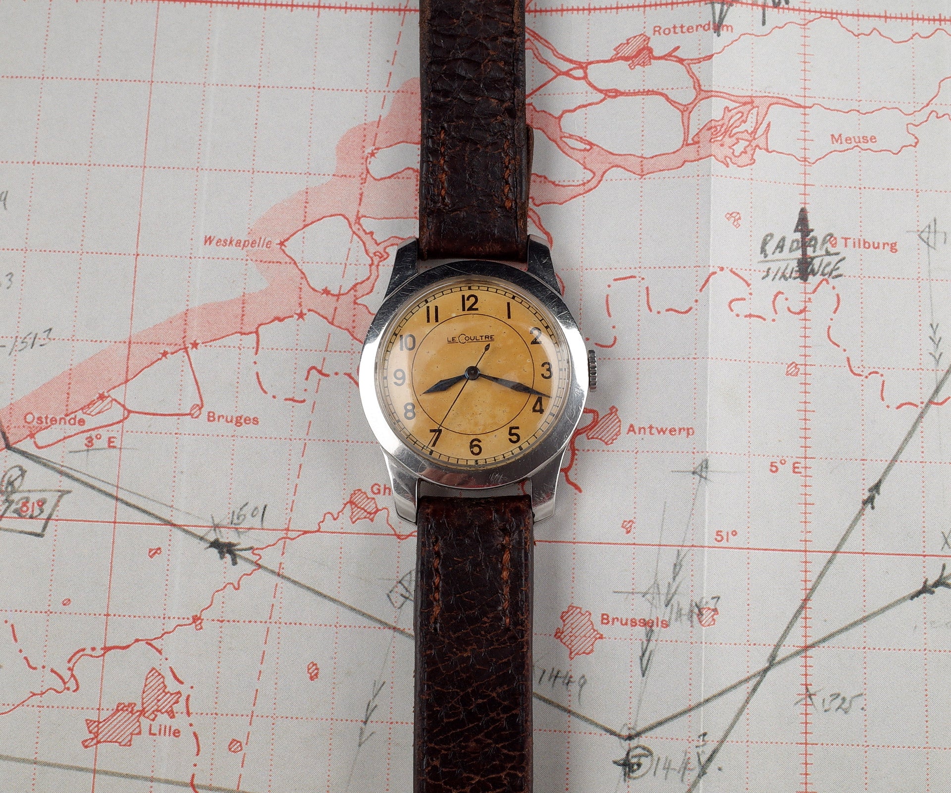 Jaeger LeCoultre 6b/159 steel case (1942) - Image 9